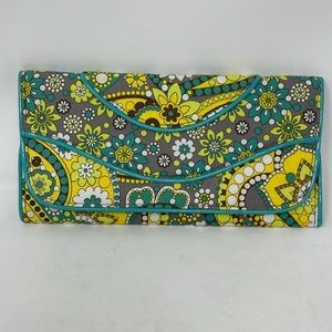 Vera Bradley Lemon Parfait Clutch